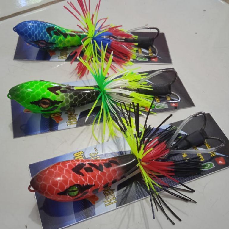 UMPAN CASTING GABUS GEOL, JUMP FROG GEOL 5 CM