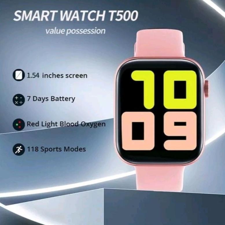 NEW PRODUCT SMART WATCH T500 / SMART WATCH ORIGINAL T500 / JAM TANGAN T500/ SMART WATCH SPORT T500