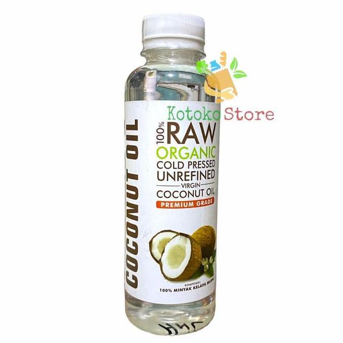 Minyak Kelapa MURNI Skinny Raw VCO Organic Coconut Oil Organic 250ml