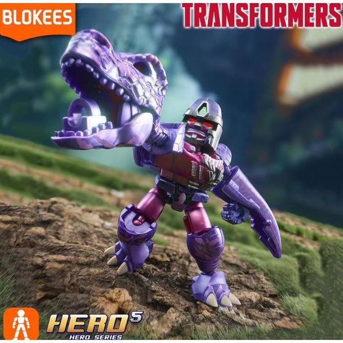 Radejarrr - Blokees Transformers Defender Version 06 Brutal Fang Vol 6 Dv06 Gdv06 Blindbox Transform