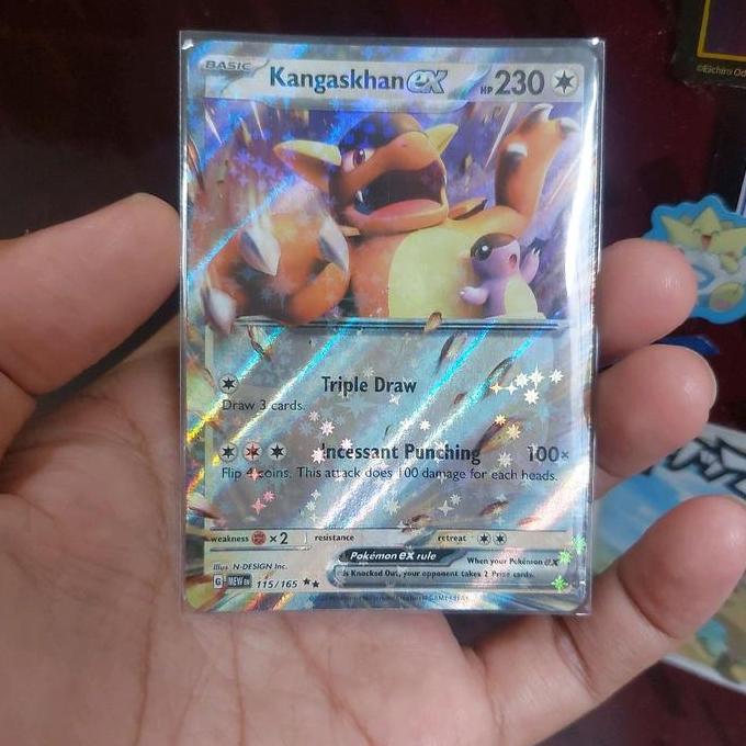 Kangaskhan EX RR MEW EN Pokemon TCG English
