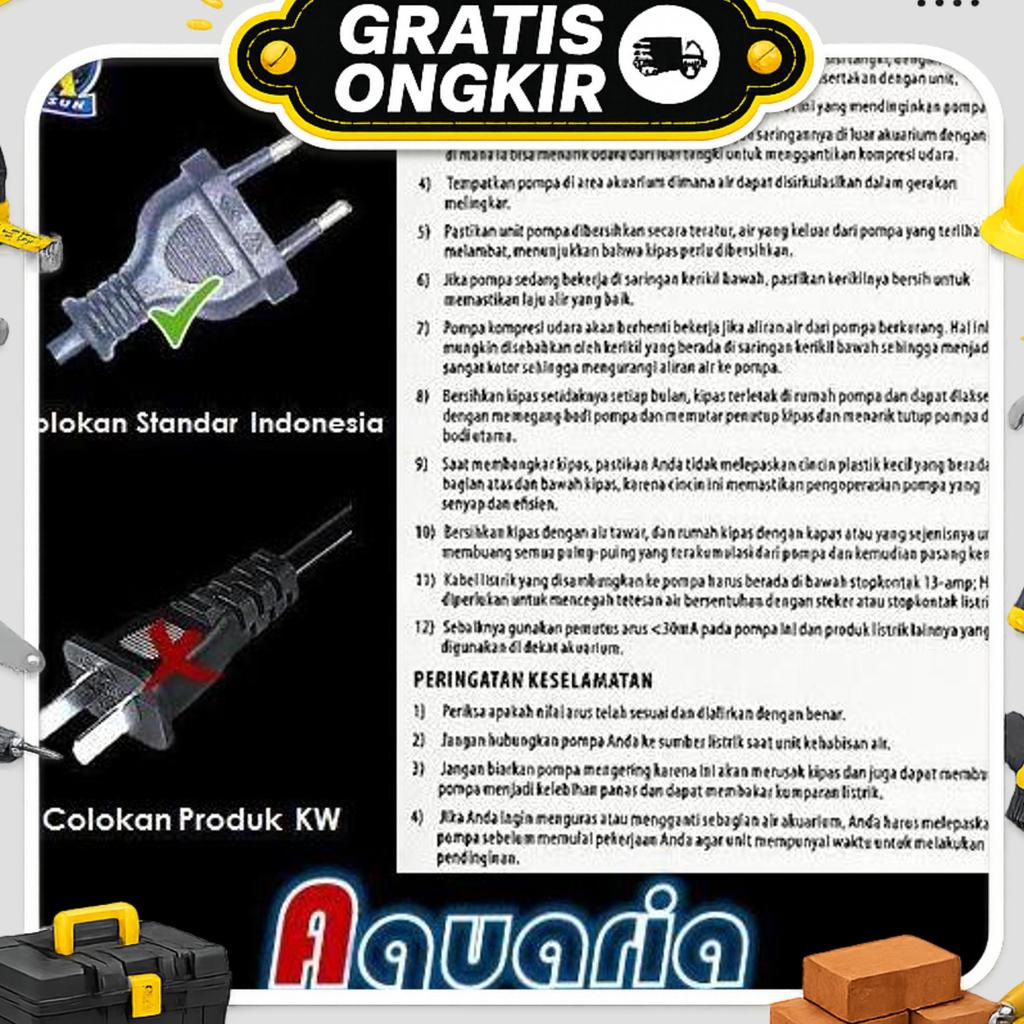 Resun Lg1800 Pompa Air Submersible Aquarium/Aquascape Lg-1800