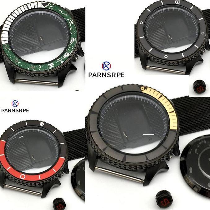 Seiko Mod SKX007 PVD Black Case Mesh NH35A NH36A