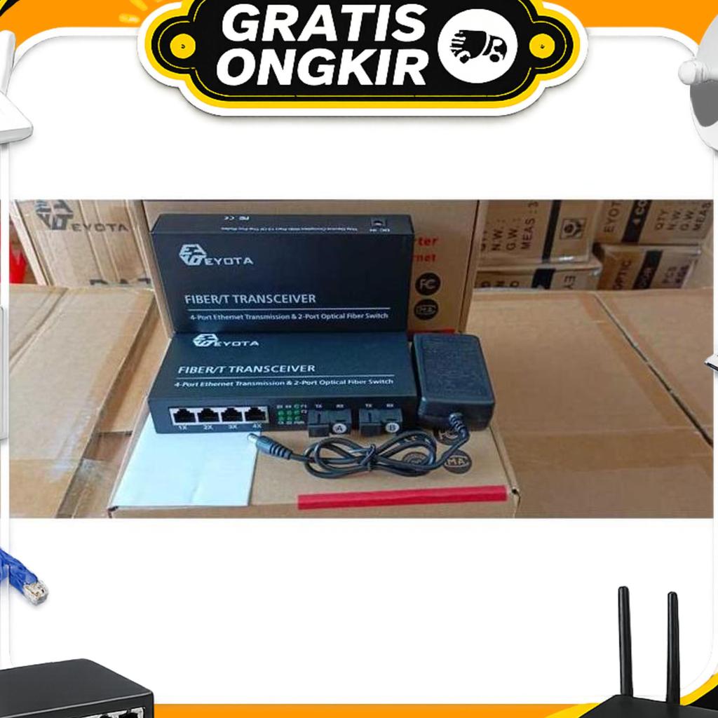 Media Converter Fo Eyota Fiber Optik Fiber Transceiver
