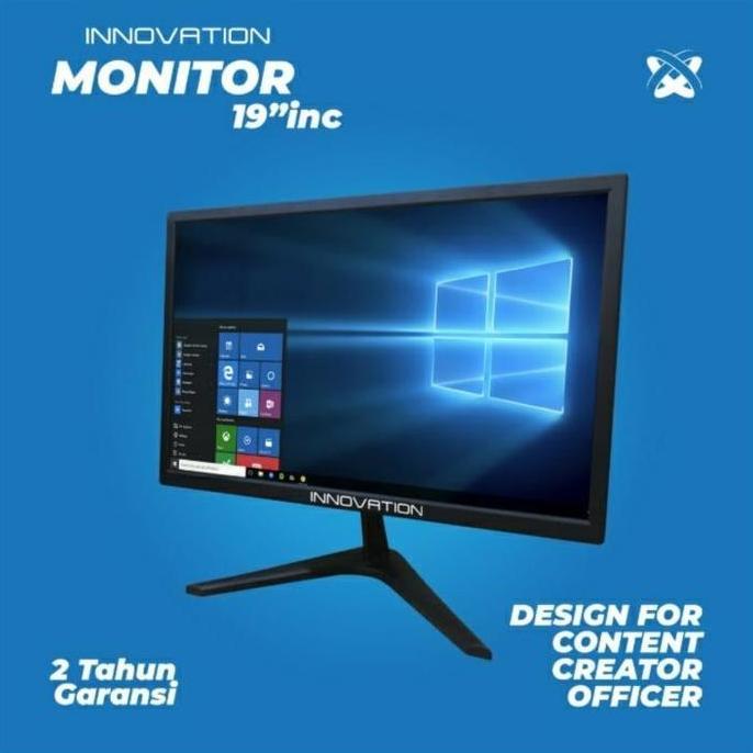 Monitor LED ICONIX 19" - HDMI + ANALOG VGA DSUB