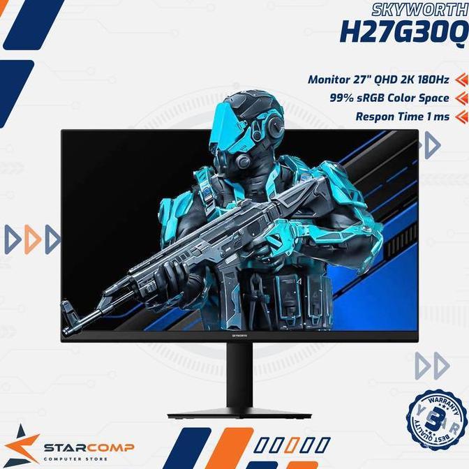 Skyworth H27G30Q 27 Inch QHD 2K IPS 180Hz Monitor Gaming