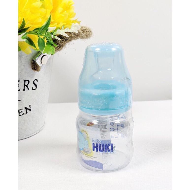 Botol Susu Bayi Huki Kecil 60ml/BOTOL SUSU BAYI Dot Gepeng MULTIFUNGSI BAHAN 100%ECO-FRIENDLY(RAMAH 