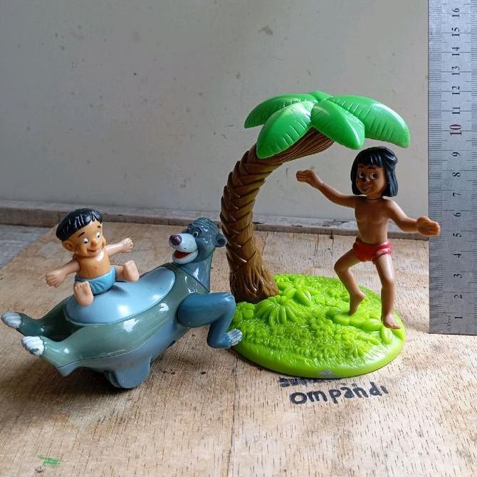 2 PCS FIGURE DISNEY JUNGLE BOOK MCDONALDS CS99