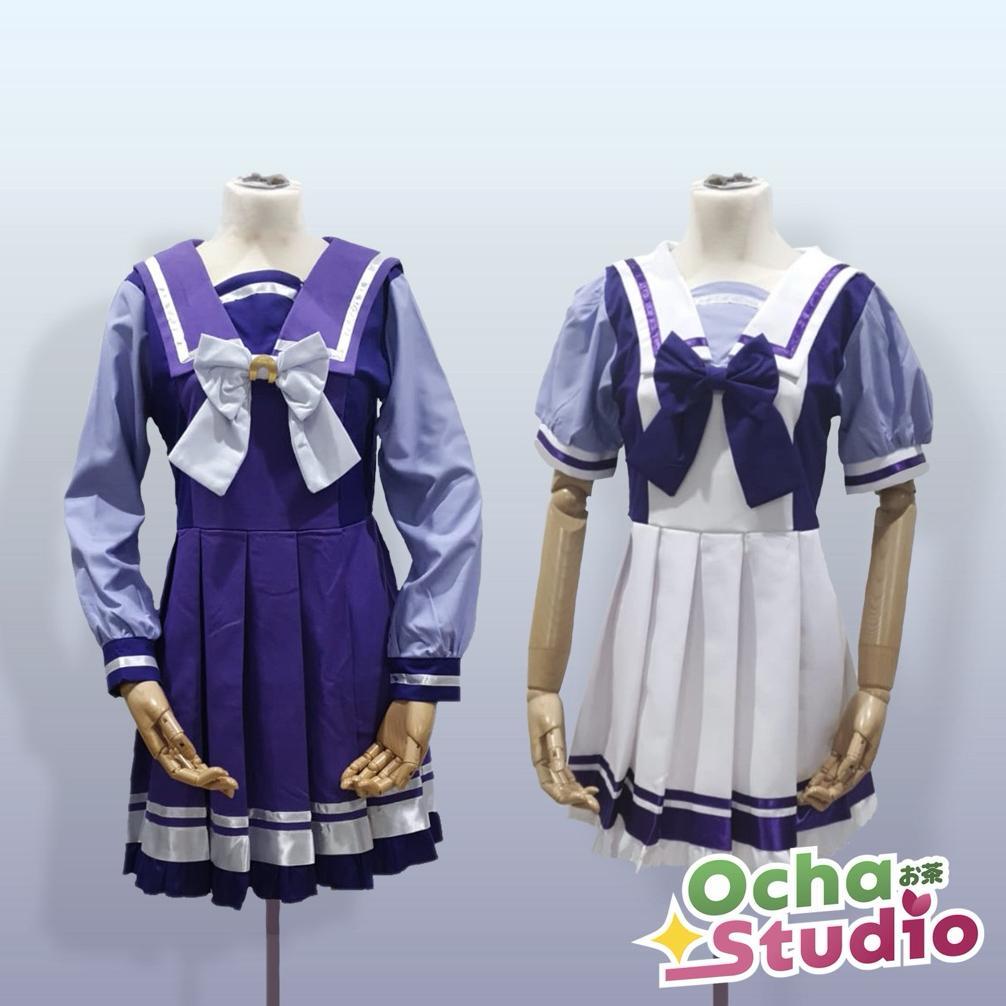 [ Uma Musume Pretty Derby Cosplay Costume Seifuku Umamusume Top