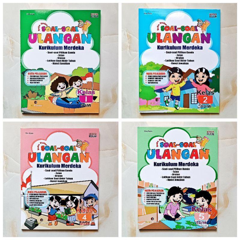 Buku Pintar Soal Soal Ulangan Sd Kelas 1 2 3 4 5 6 Kurikulum Merdeka Terbaru - Duta Prestasi