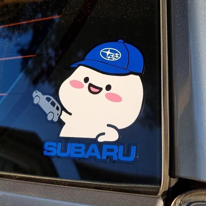 STIKER QUBY PENTOL SUBARU DISKON