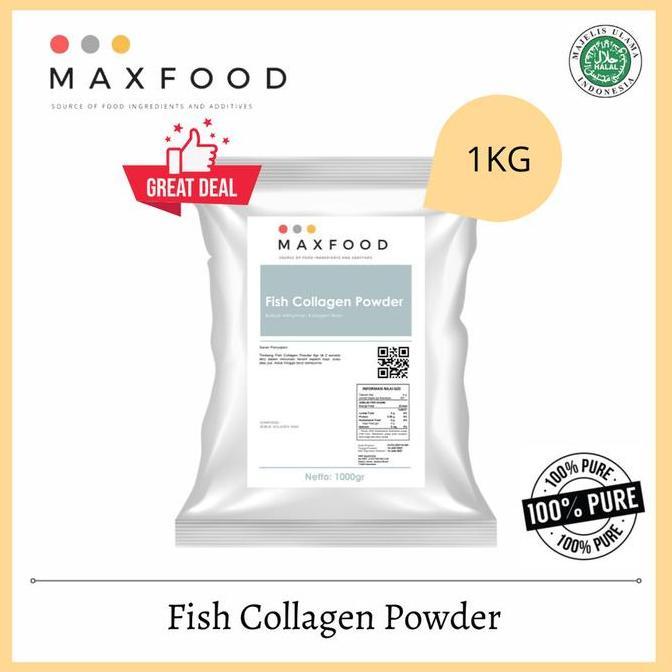 Bubuk Collagen Ikan/ Kolagen Ikan / Fish Collagen Powder (1Kg)