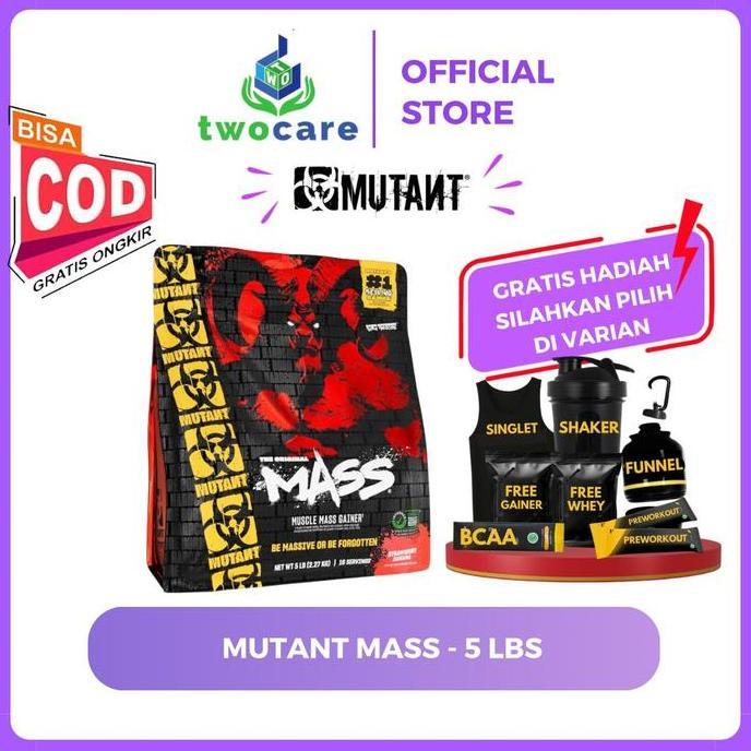 Mass Gainer Mutant Mass 5 Lbs Mutantmass 5Lb - Susu Weight Gainer