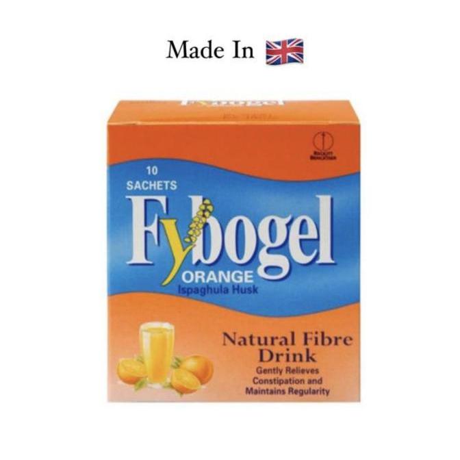 Fybogel Orange - Natural Fibre Drink, Sembelit, Bab, Serat Fiber