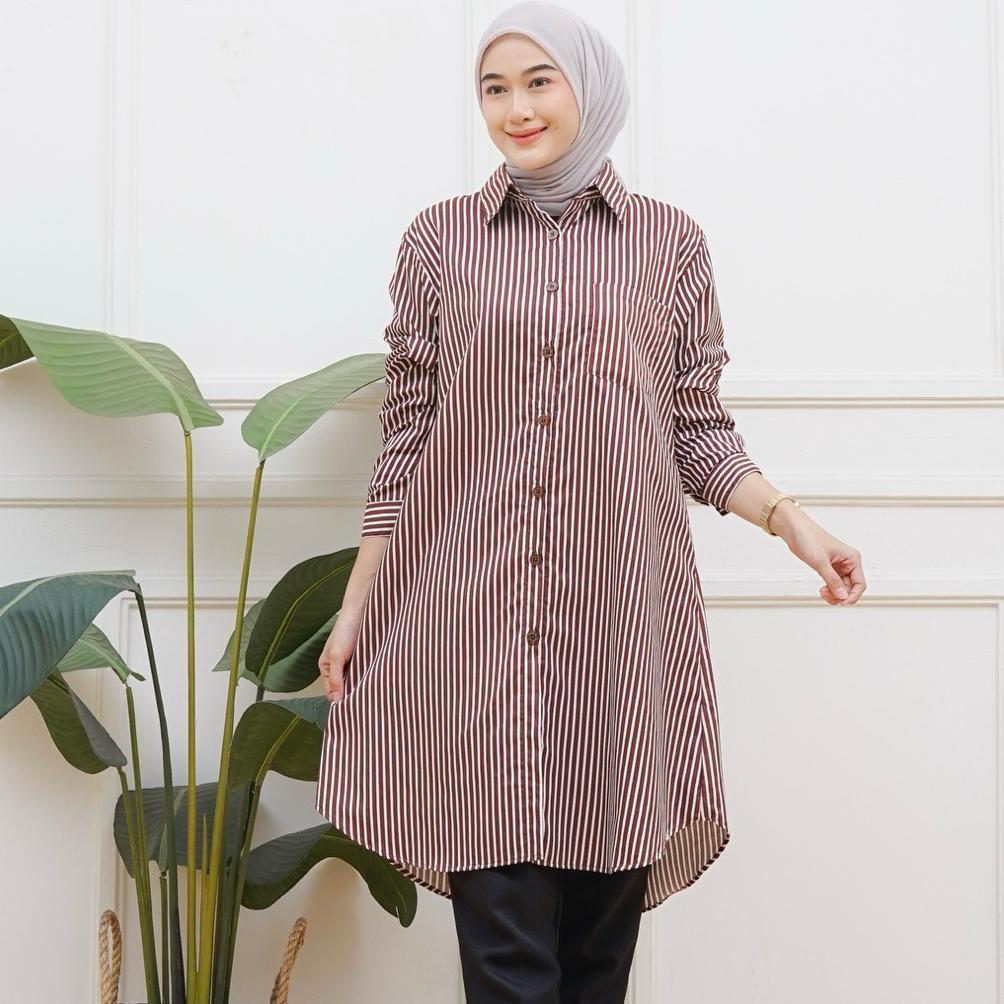 ready stock tunik atasan wanita ld110 ld120 tunik salur wanita