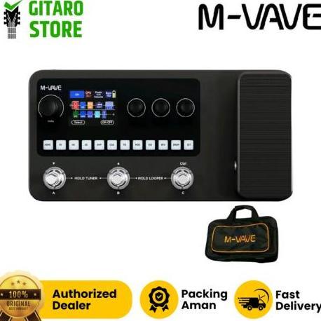 Effect Gitar M-Vave MK 20 Efek MVave MK20 Efek Digital Mvave MK-20 Multi-Effects Processor for Guita