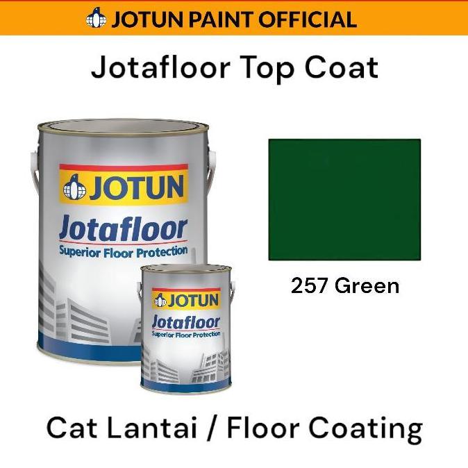 Jotun Jotafloor Top Coat 257 GREEN 20 Liter Cat Lantai / Floor Coating