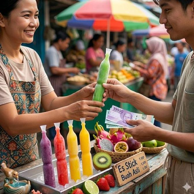 Lacha- Paket Jualan Pudot, Plastik Ulir, Plastik Kiko