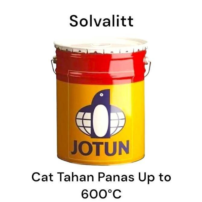 Jotun Solvalitt RAL 9005 JET BLACK 5 Liter - Cat Tahan Panas / Heat Resistant