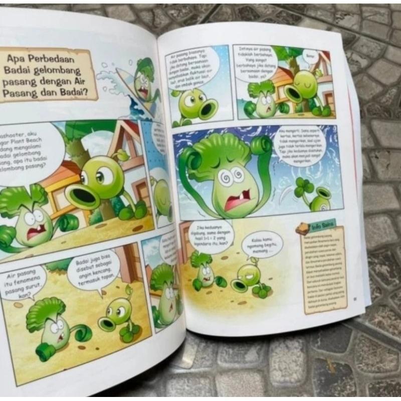 Buku Komik Sains Anak - Plants Vs Zombie [Part 4]