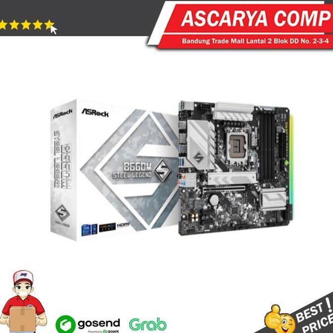 NEW ASRock B660M Steel Legend (B660, LGA 1700, DDR4)