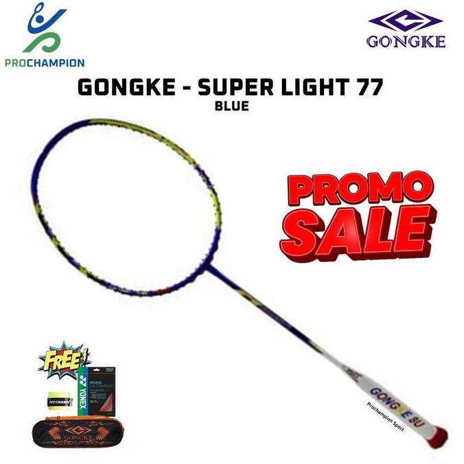 Promo Sale  Raket Badminton Gongke Superlight 55 / 66 / 77 / 88 / 99