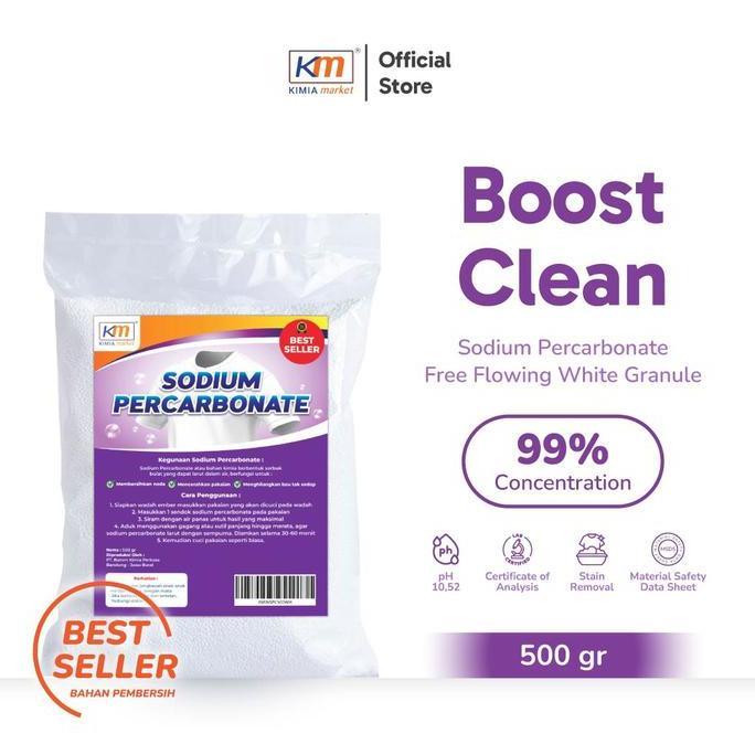 Sodium / Natrium Percarbonate atau H2O2 Powder 500gr
