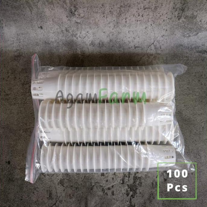 Place- Netpot Hidroponik 5Cm Putih Paket 100Pcs | Netpot Hidroponik 5 Cm Putih | Netpot Hidroponik P