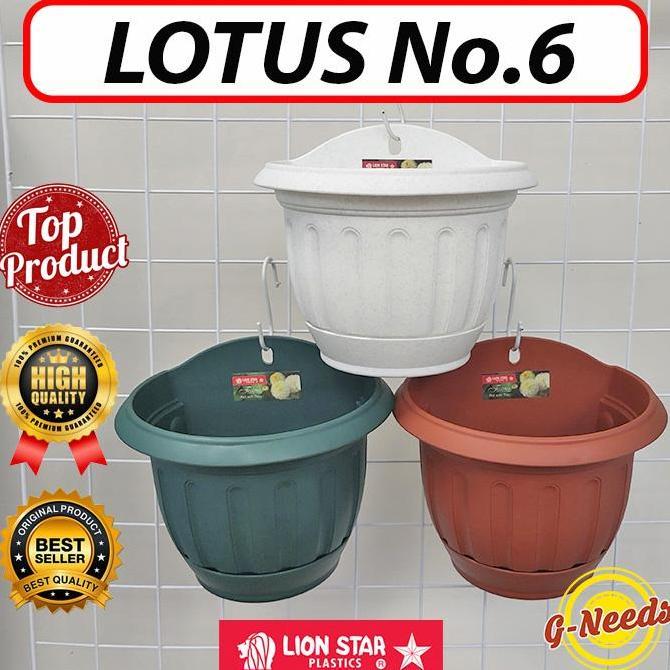 Place- Pot Lotus No.6 Lion Star Tempel / Dinding / Vertical Garden