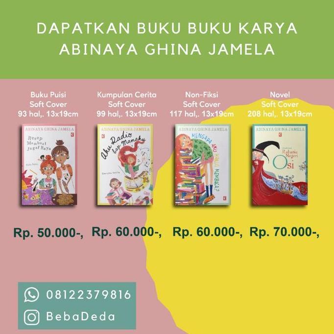 Rahasia Negeri Osi novel anak abinaya ghina jamela