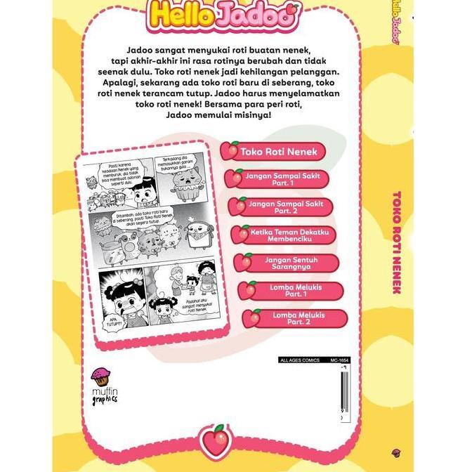 Ready Komik Hello Jadoo: Toko Roti Nenek - Buku Komik Anak Muffin Graphics