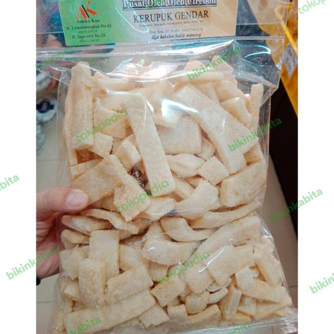 Krupuk Gendar Matang Siap Makan Berat - 250 Gram