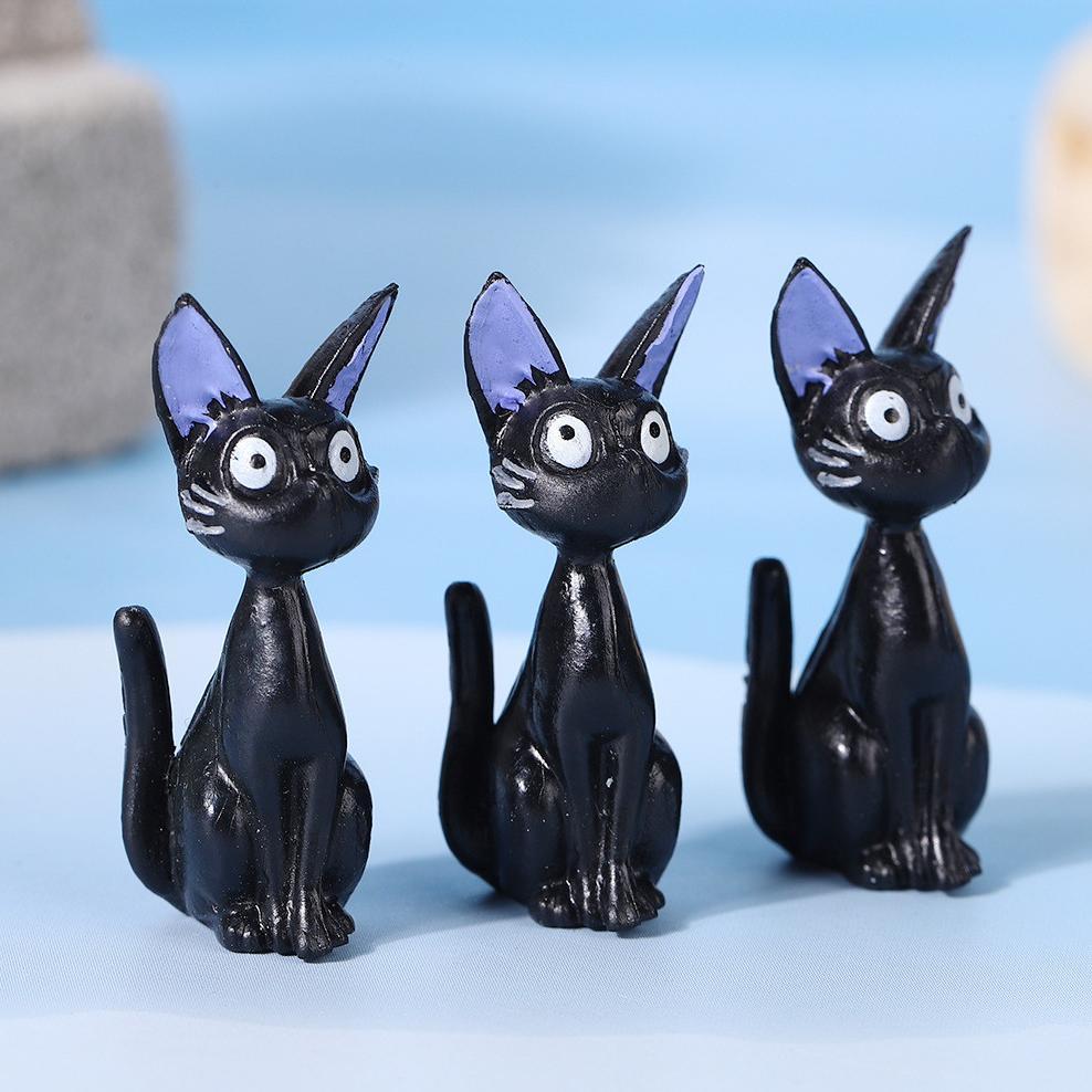 Jiji Kiki'S Delivery Service Cat Kiki Jiji Firgure Pajangan Dekorasi Resin Rumah Zakka Cod