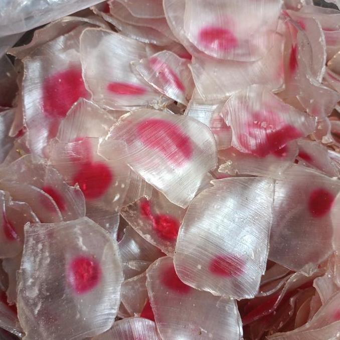 Kerupuk merah Putih mentah medan 1kg