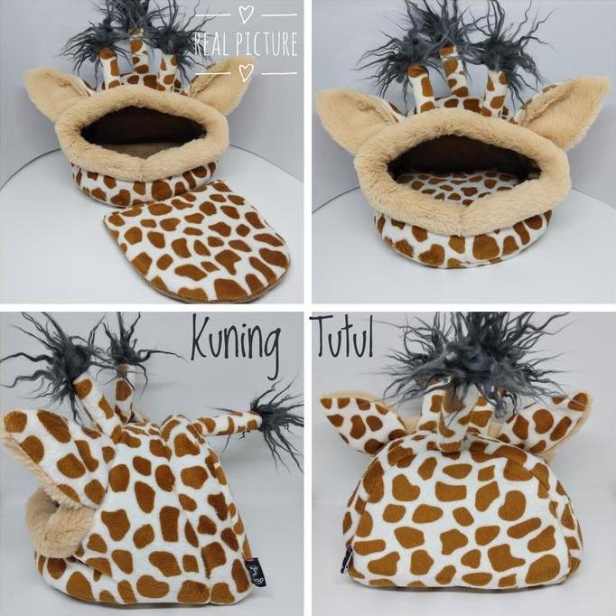 TEMPAT TIDUR LANDAK MINI / CINCILA BESAR SLEEPING POUCH KANTONG TIDUR