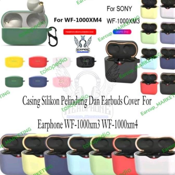 Cover Penutup Earphone SONY WF1000XM3 WF1000XM4 WF1000 XM3 XM4 Case