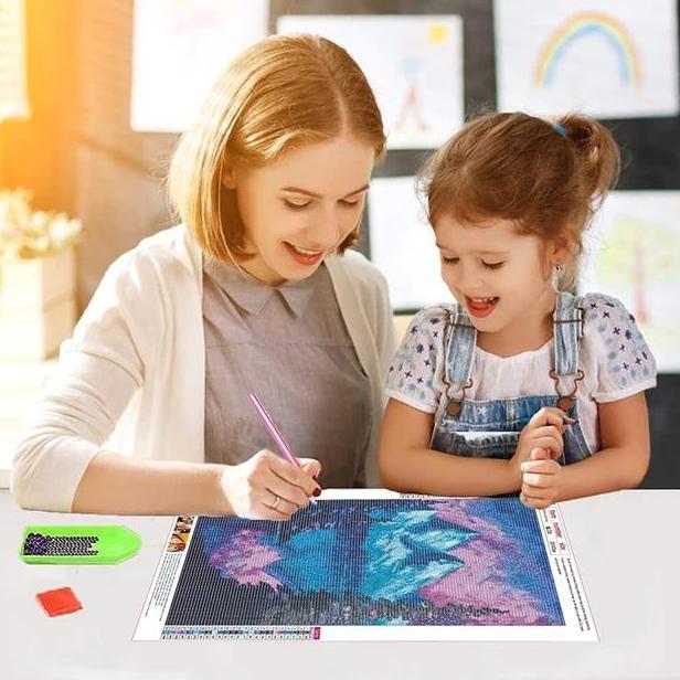 5D DIY Full Drill Diamond Painting Lukisan Berlian Kristik