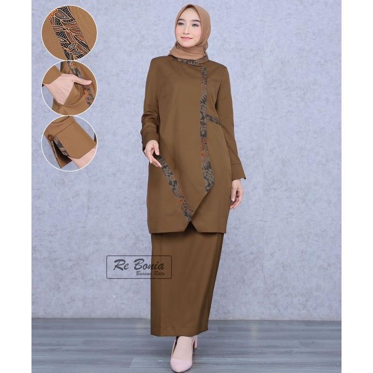Promo Seragam Re Bonia Baju Dinas Pns Kheki Tua Kombinasi Batik Seragam Pdh Kheki Tua Seragam Pns,As