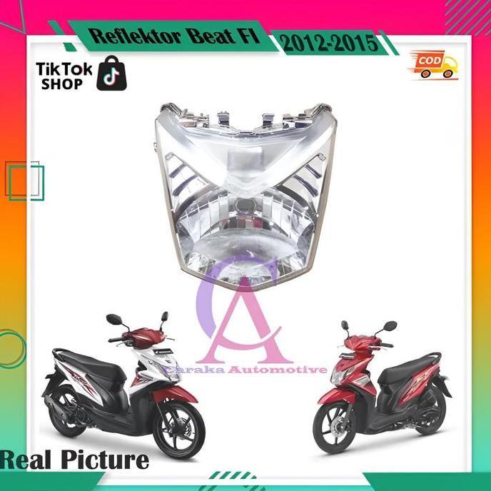 NEW REFLEKTOR BEAT FI 2012-2015 HEADLAMP HONDA BEAT ORI