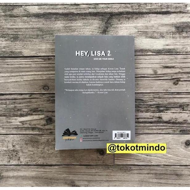 ORIGINAL Novel HEY LISA 2 (Kurang Aqua) Penerbit Momentous Publisher