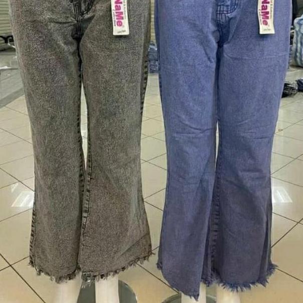 DI69 - Luna kulot jubrai Rawis Jeans denimTerbaru Trend Kulot Jeans Wanita