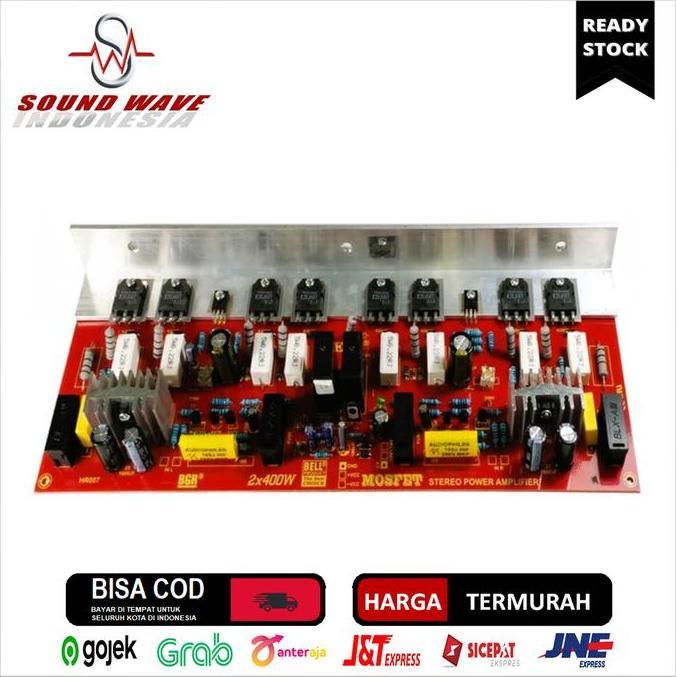KIT MOFET 400Wx2 POWER AMPLIFIER STEREO BELL