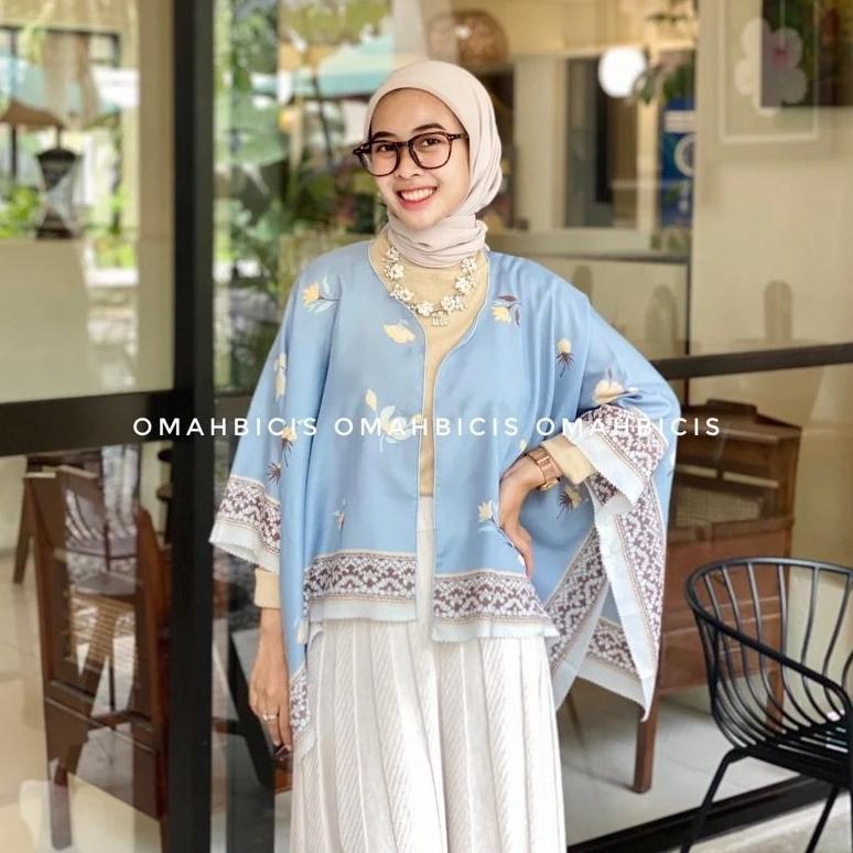 Diskont Ziara Id - Outer Scarf Kimono Crop | Outer Crop Kimono Batwing