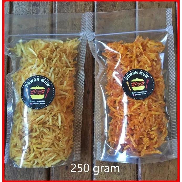 KERING KENTANG 250 GRAM / KENTANG MUSTOFA / MUSTOFA / MUSTOFA KENTANG
