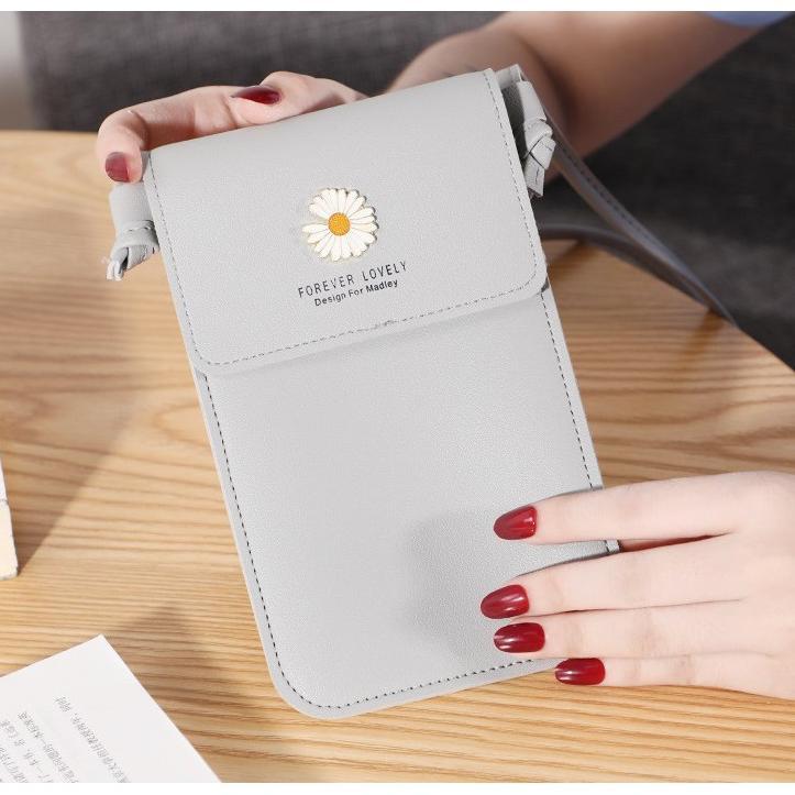 BIG PROMO Civeto TS138 Tas Selempang Wanita Mini Kulit PU Daisy Flower Womem Bag