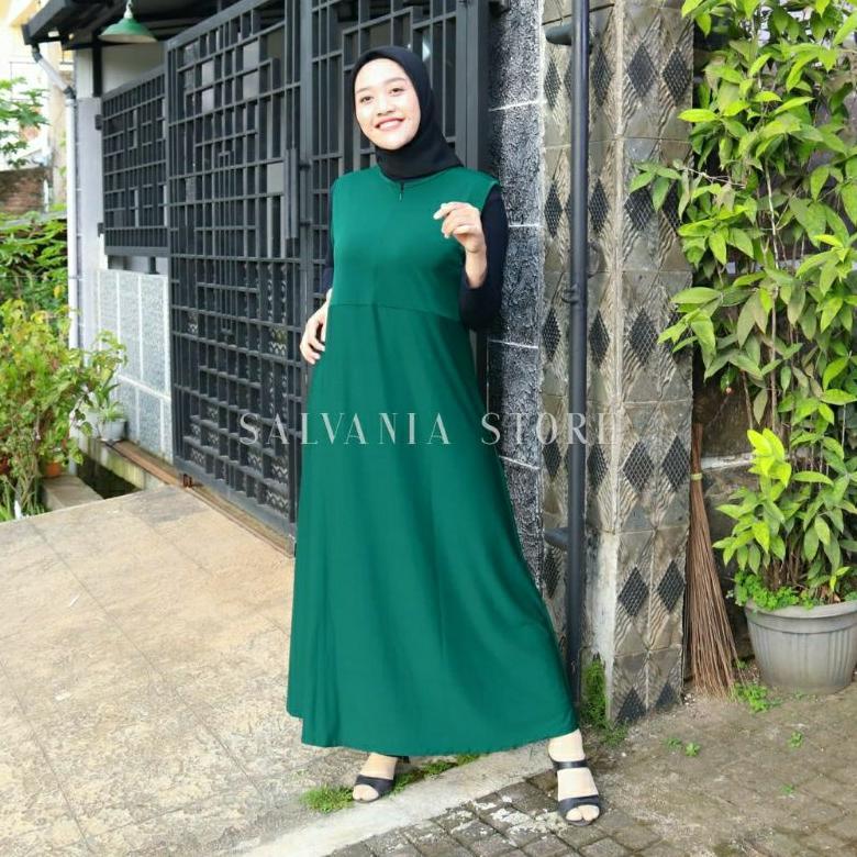 Berkualitas Gamis Yukensi Inner Singlet Daleman Muslimah Jersey Adem Jatuh Bigsize Jumbo Xxl