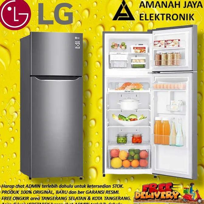 GN-G372SLCB | LG Kulkas 2 Pintu | GNG372SLCB | GNG372 | Inverter 2021
