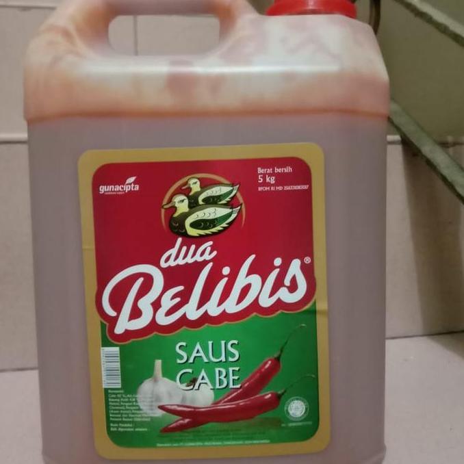 NEW SAOS SAMBAL DUA BELIBIS PREMIUM JERIGEN 5 KG ORI