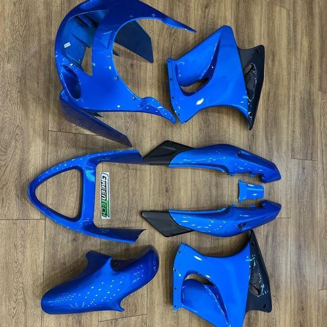 Body Set Kawasaki Ninja 150 Rr Old Warna Biru