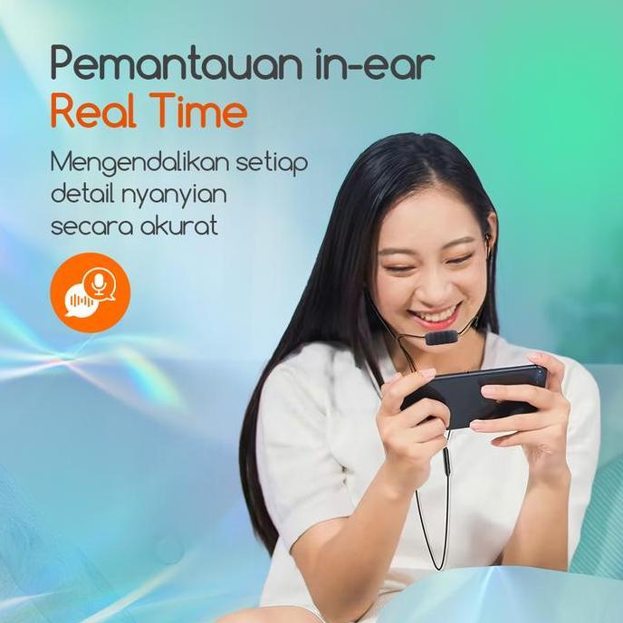 Sale Bonkyo Km08Ultra Soundcard Headphone Karaoke Bluetooth 5.3 Reverb Real-Time Voice Changer & Rec